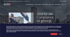 Desktop Screenshot of netrics.ch