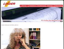 Tablet Screenshot of elektro-linder.netrics.ch